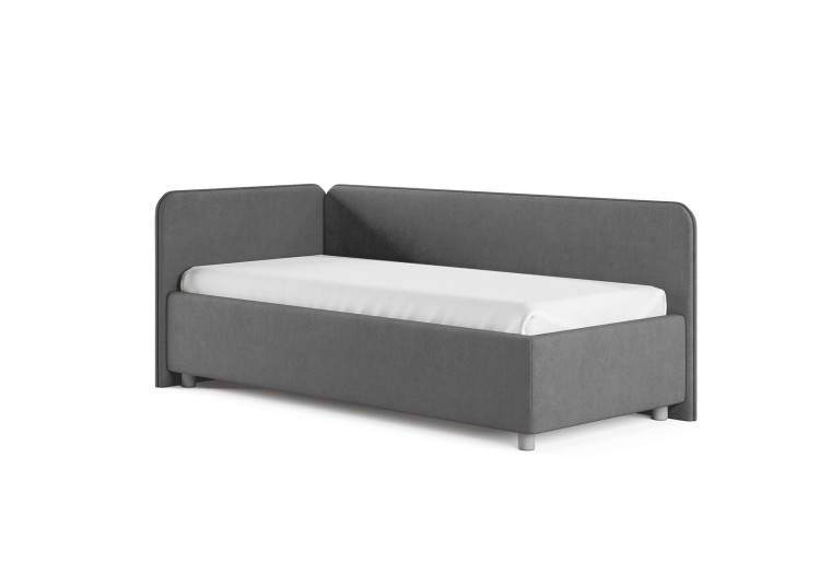 Кровать Сонум Capri L (Микровелюр) 90 х 180 см, Микровелюр, Микровелюр бежевый