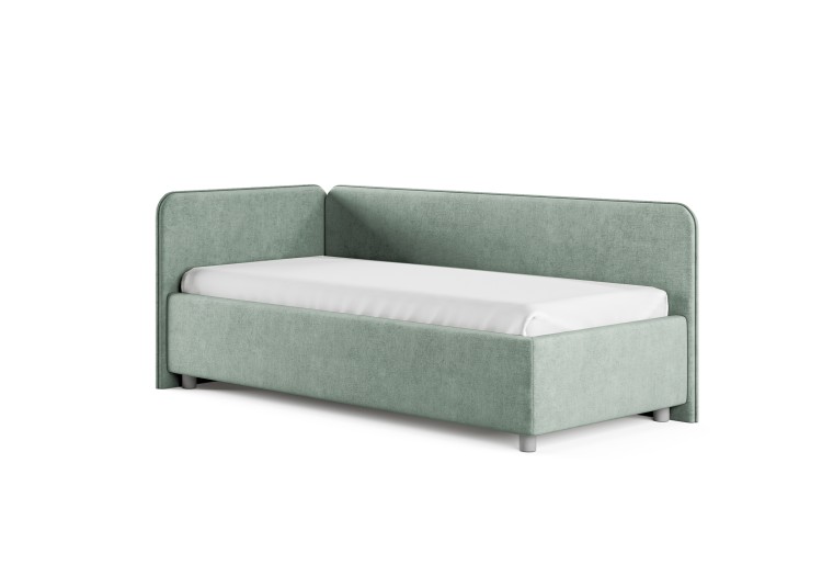 Кровать Сонум Capri L (Микровелюр) 90 х 180 см, Микровелюр, Микровелюр бежевый