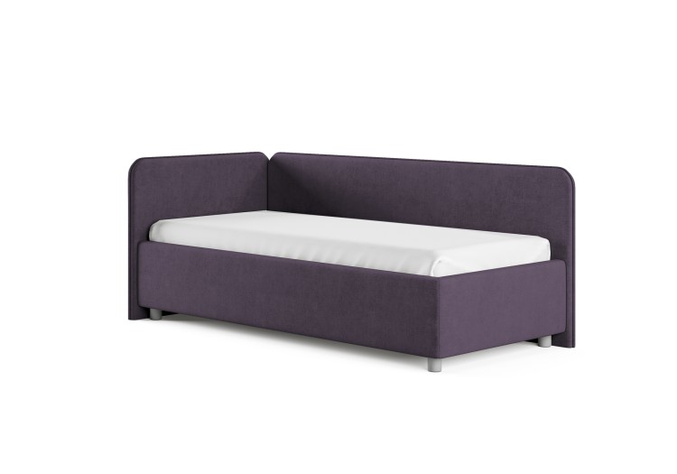 Кровать Сонум Capri L (Микровелюр) 90 х 180 см, Микровелюр, Микровелюр бежевый