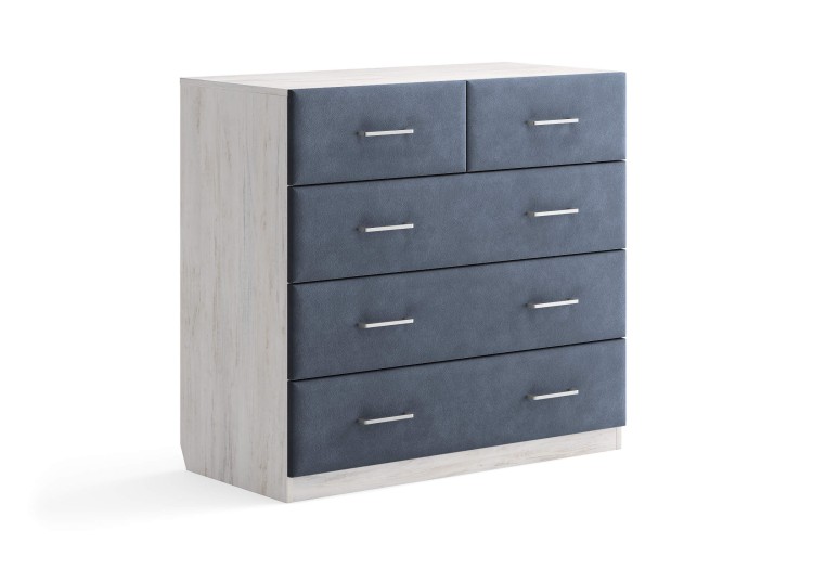 Замша синий