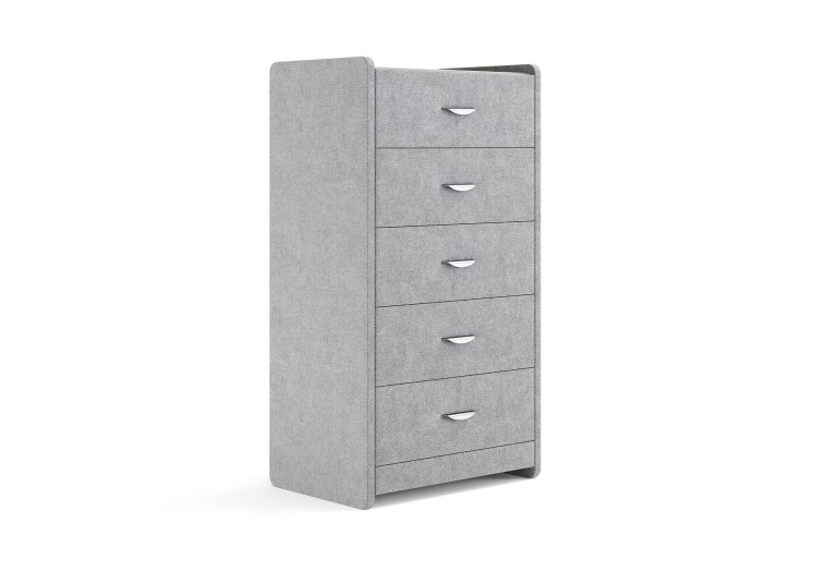 Рогожка пепельный