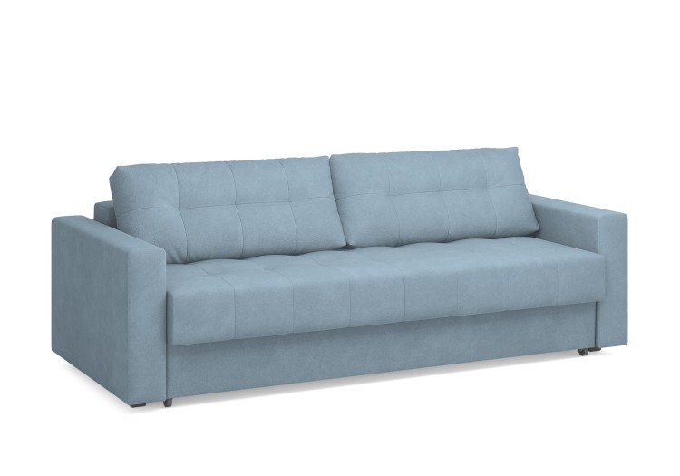 Замша голубой