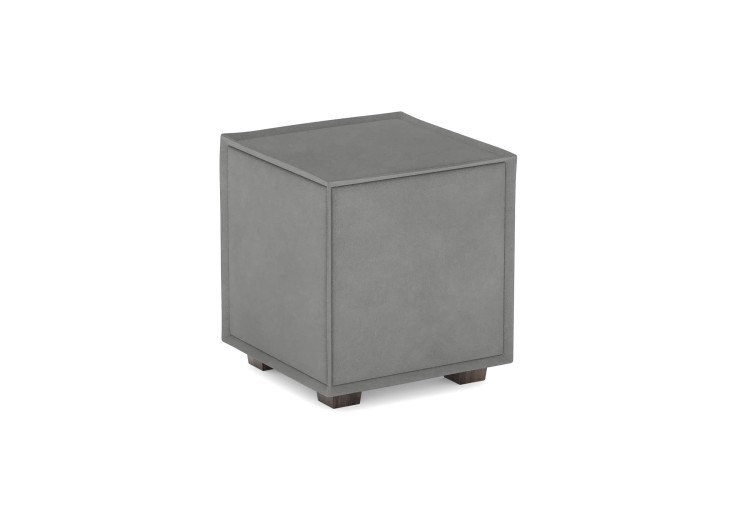 Замша серый