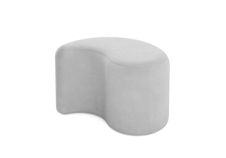 Замша пепельный