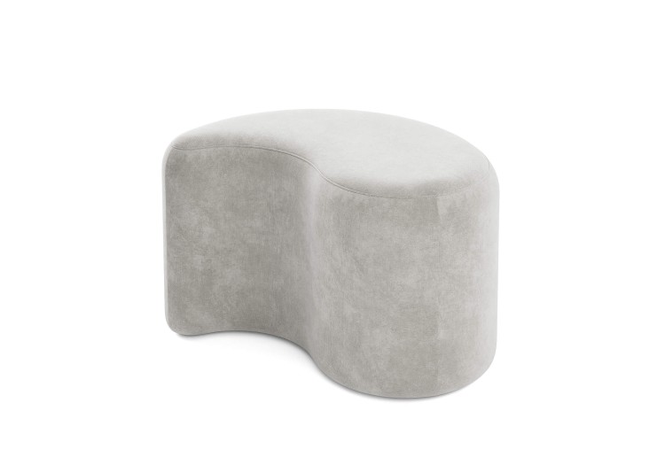 Микровелюр светло-серый