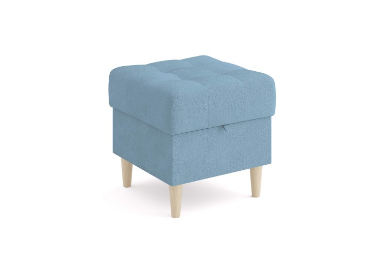 Замша голубой