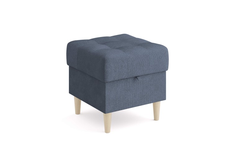 Замша синий