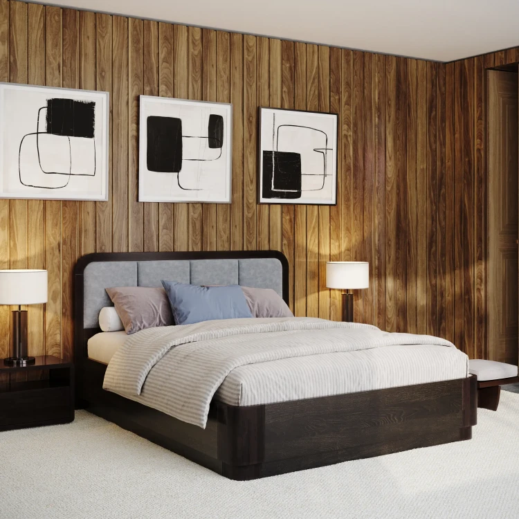 Дуб Кантербери/Береза Венге