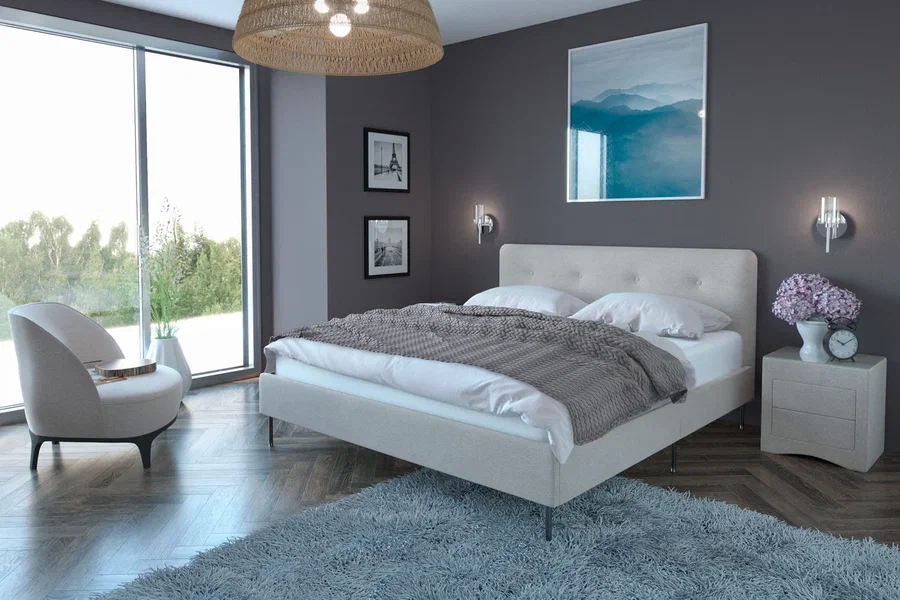 Кровать Альма Двуспальная 140 х 200 см купить в интернет-магазине в Москве