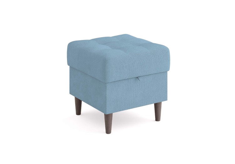 Замша голубой