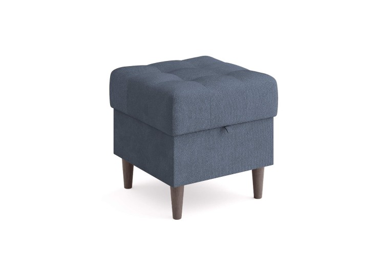 Замша синий