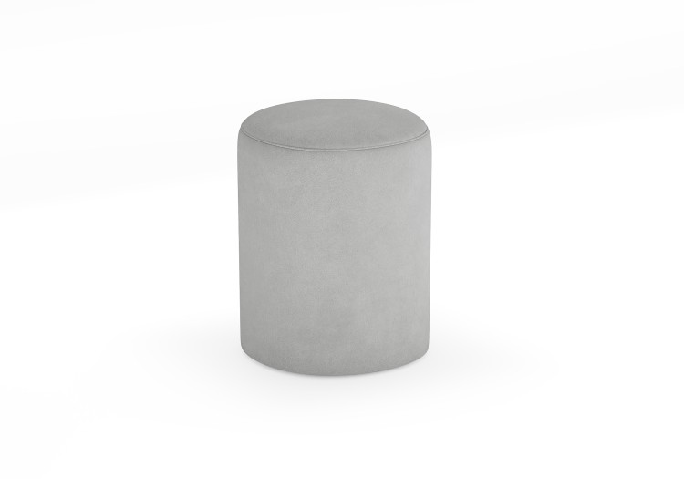 Замша пепельный