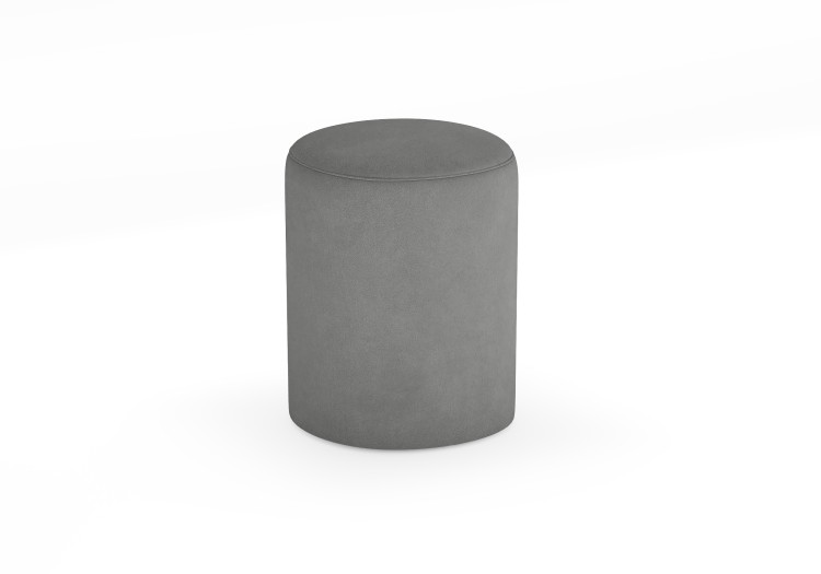 Замша серый