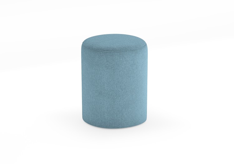 Рогожка голубой