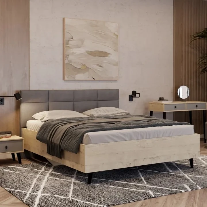 Кровать Орматек Anri с ПМ Бунратти/Тетра Графит