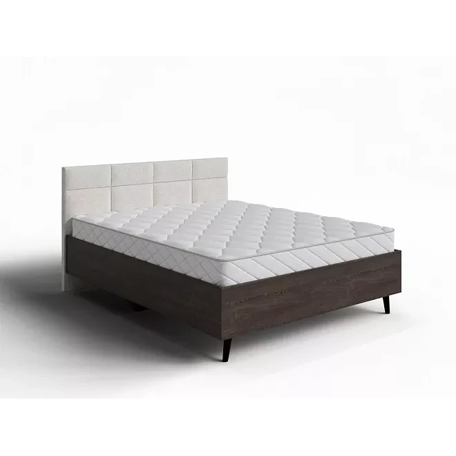 Кровать Орматек Anri с ПМ Дуб Кантербери/Levis 12 Лён