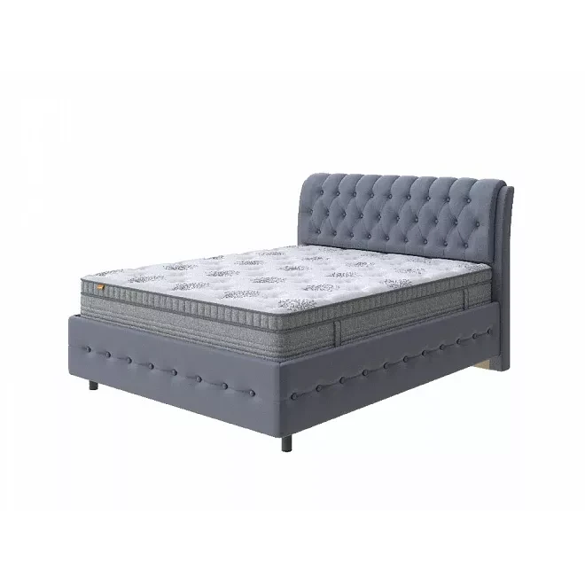 Кровать Орматек ComoVeda 4 Grand (Экокожа) Темно-синий