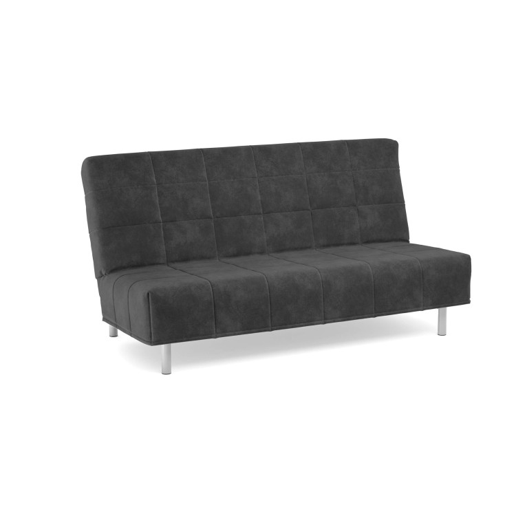 Микровелюр серый