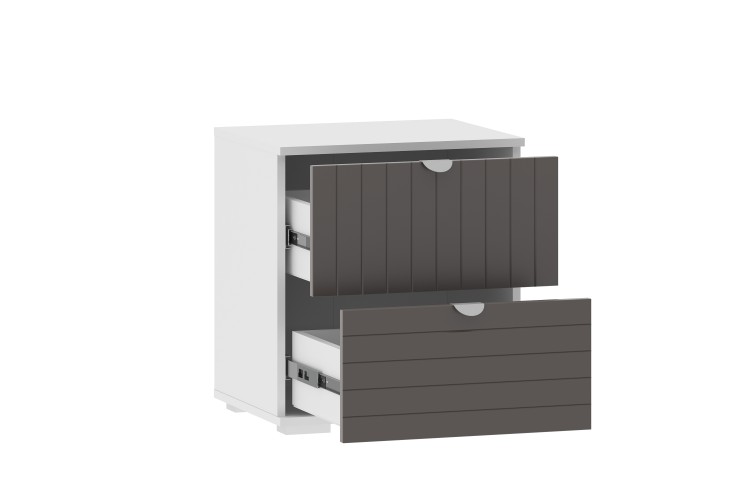 Белый/Графит открытая