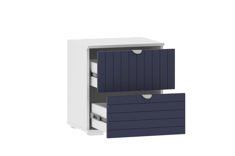 Белый/Шарли Синий открытая