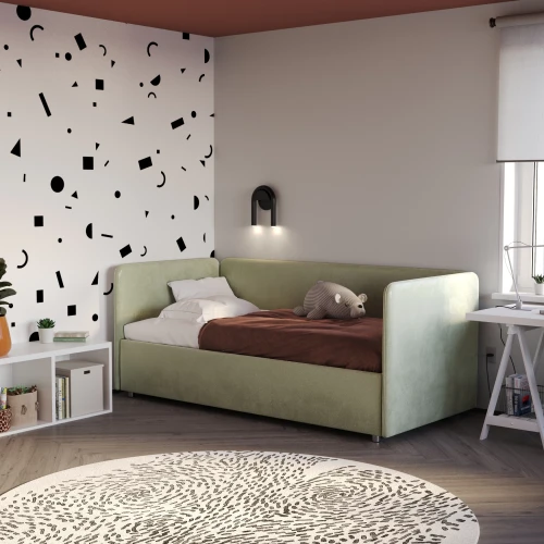 Кровать ProSon Bimo с ПМ (Велюр)