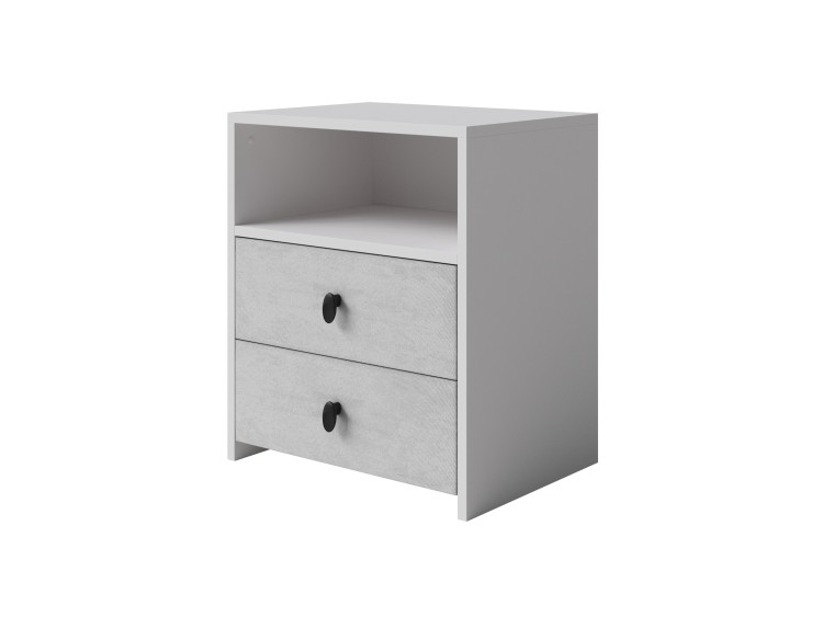 Белый/Teddy 022 Стальной