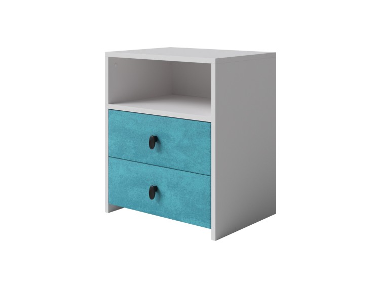 Белый/Лофти лазурь