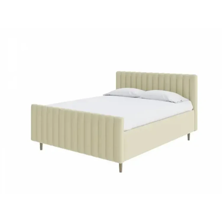 Кровать Орматек Madison с бельевым ящиком (Экокожа) Кремовый