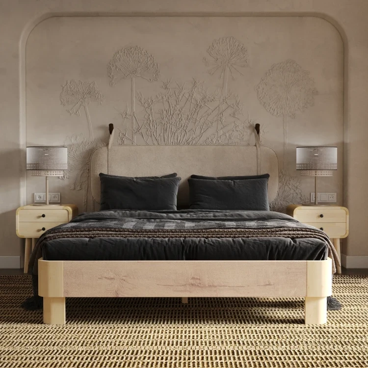 Изголовье навесное Райтон Self Soft (Букле)