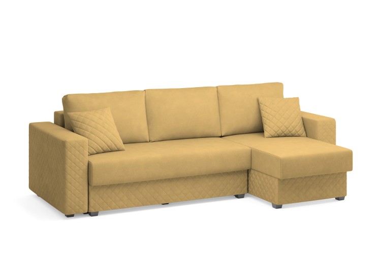 Замша горчичный