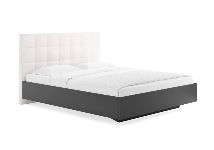 Кровать Сонум Luiza Графит (Шенилл)