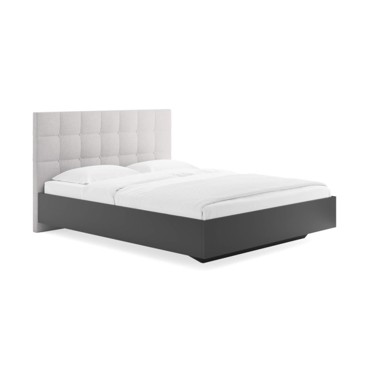 Кровать Сонум Luiza Графит (Шенилл)