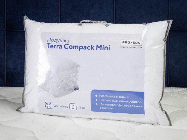 Подушка ProSon Terra Compack mini 40 х 60 см