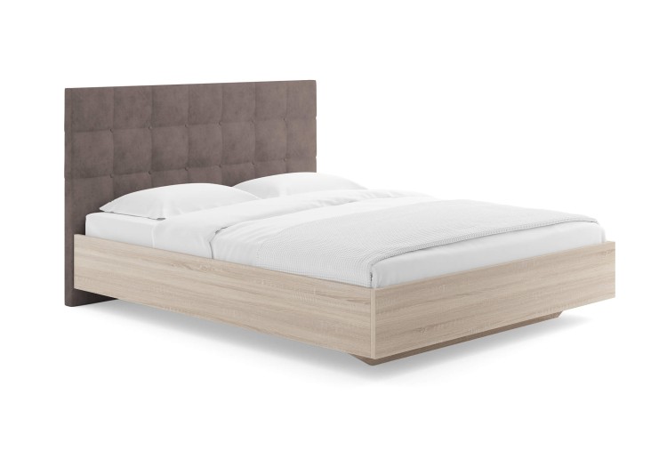 Кровать Сонум Luiza Дуб Сонома (Велюр)