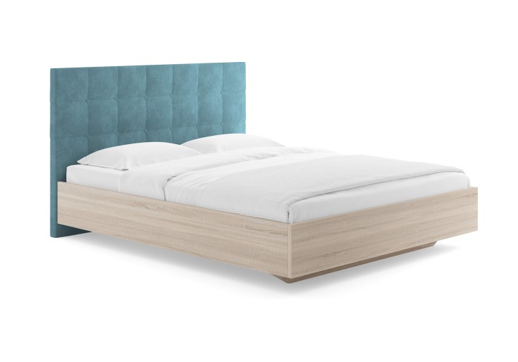 Кровать Сонум Luiza Дуб Сонома (Велюр)