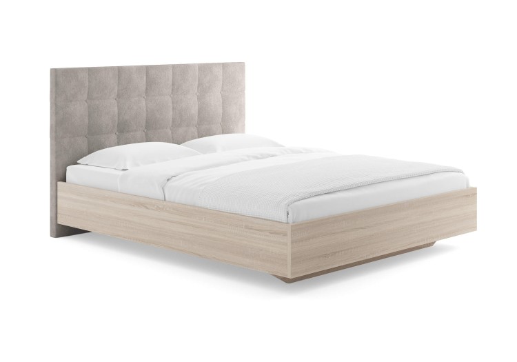 Кровать Сонум Luiza Дуб Сонома (Велюр)