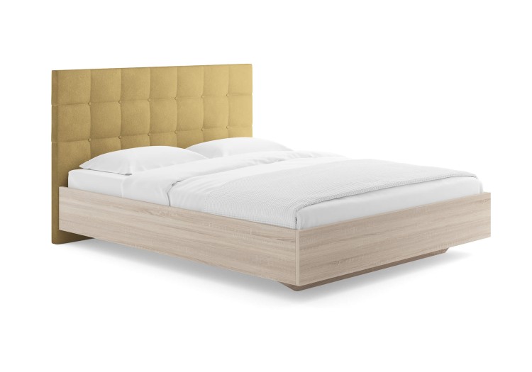 Кровать Сонум Luiza Дуб Сонома (Велюр)