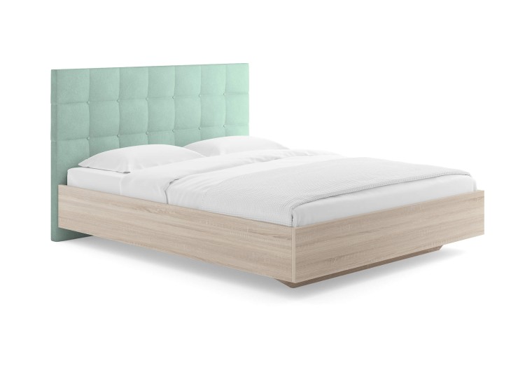 Кровать Сонум Luiza Дуб Сонома (Велюр)