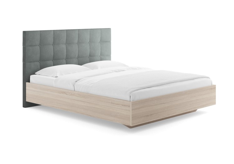 Кровать Сонум Luiza Дуб Сонома (Велюр)