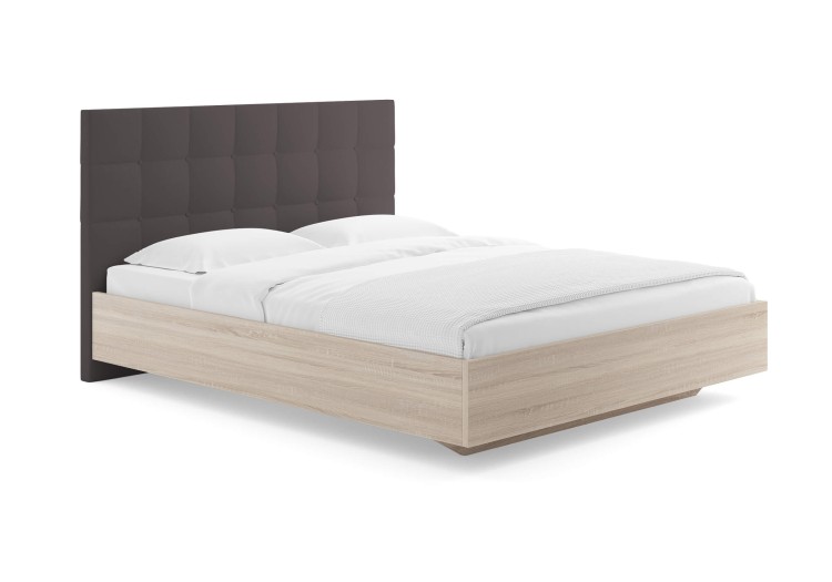 Кровать Сонум Luiza Дуб Сонома (Велюр)