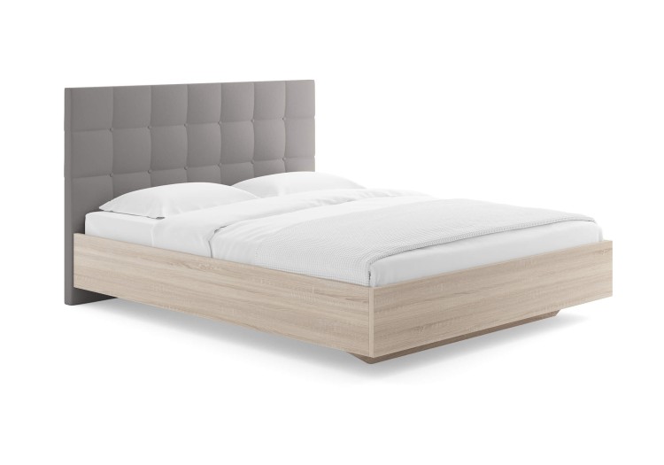Кровать Сонум Luiza Дуб Сонома (Велюр)