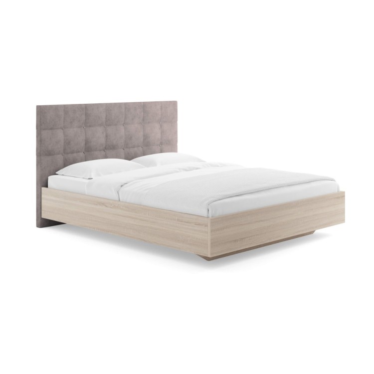 Кровать Сонум Luiza Дуб Сонома (Велюр)