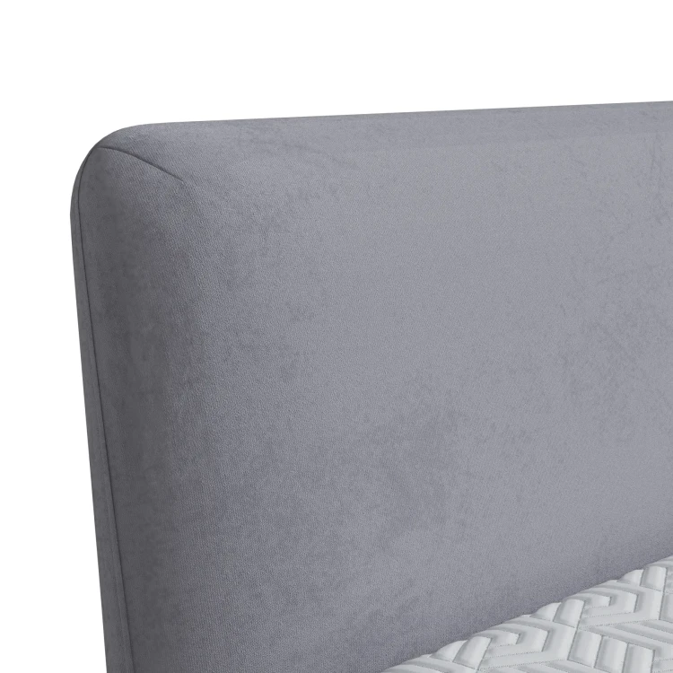 Кровать Орматек Gravity (Микровелюр) 140 х 190 см, Selfie Графитовый