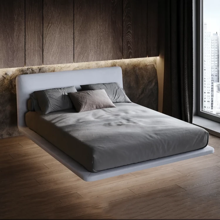 Кровать Орматек Gravity (Микровелюр) 140 х 190 см, Selfie Графитовый