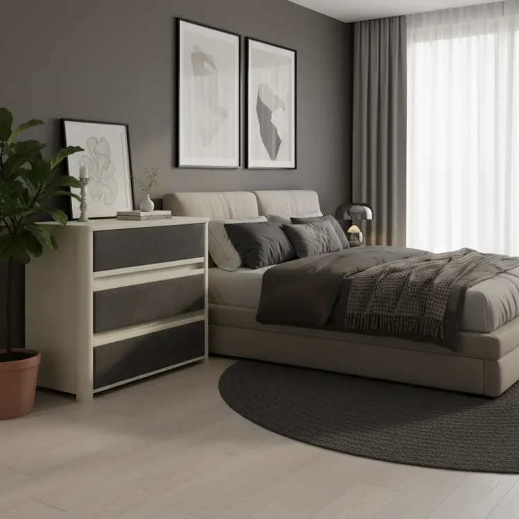 Слоновая кость/Selfie Графитовый