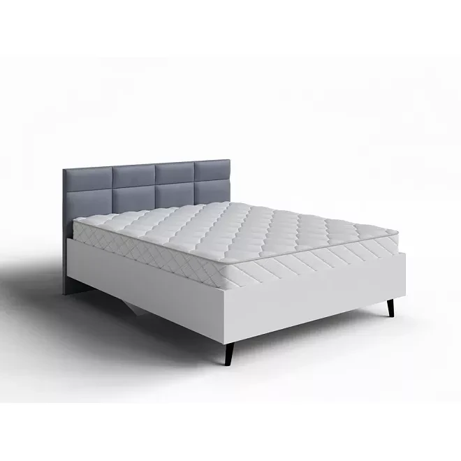 Кровать Орматек Anri с ПМ (Микрофибра) Diva Маренго 325/Белый жемчуг