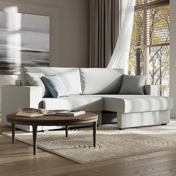 Диван Сонум Freedom (Велюр) Велутто светло-серый