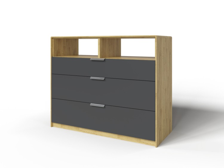 Масло-воск Natura (дуб)/Серая эмаль