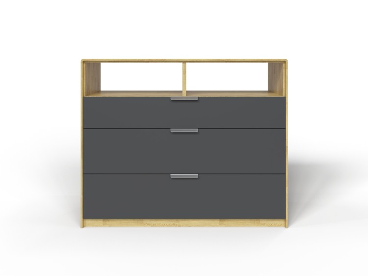 Масло-воск Natura (дуб)/Серая эмаль