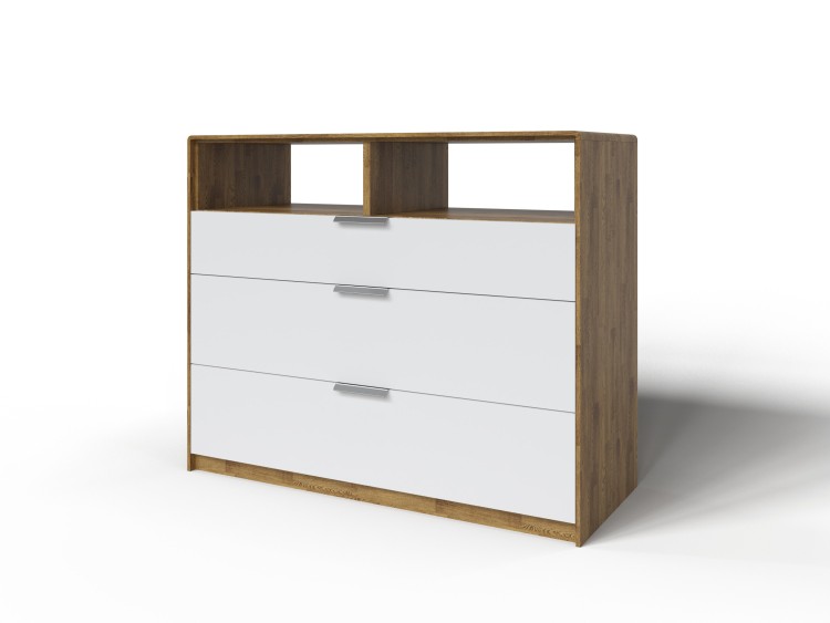 Масло-воск Антик (дуб)/Белая эмаль